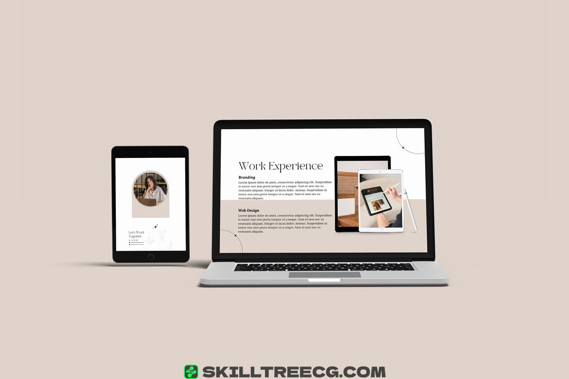 图片[2]-MacBook and iPad Mockup（826342）-技能树